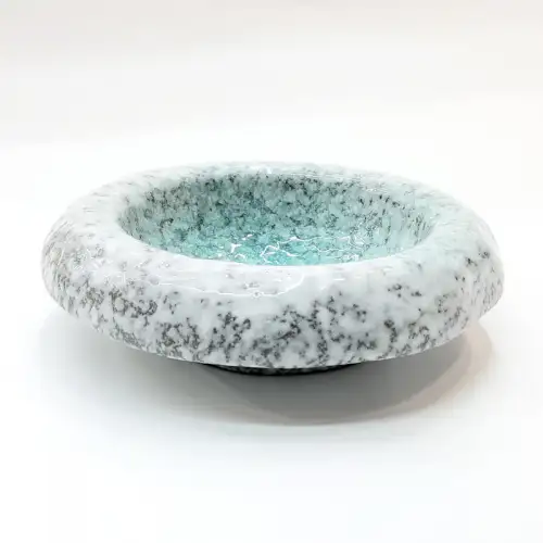 #BY-3427C; Ceramic mushroom bowl 6 inches