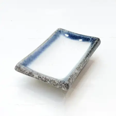 #BY-7730; Ceramic 3.5 inches rectangular..