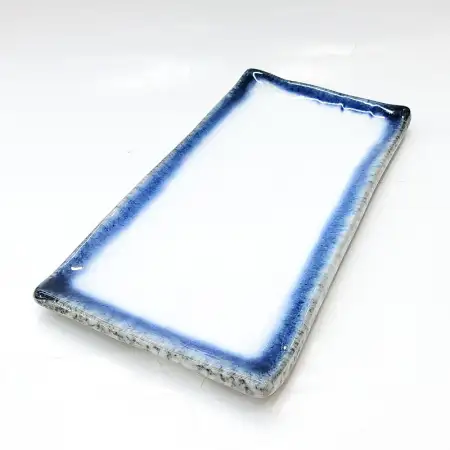 #BY-7945; Ceramic 10.25 inches rectangul..