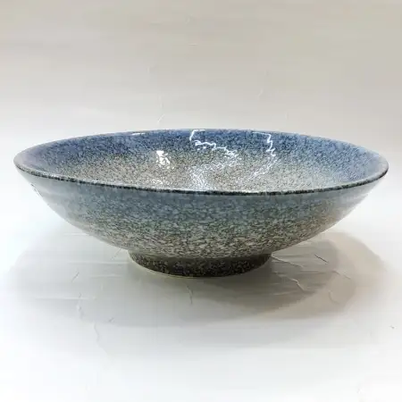 #BY-9512A; Ceramic 9.75 inches bowl..