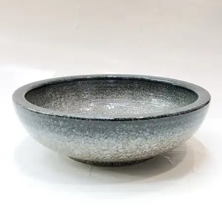 #BY-9536A; Ceramic bowl 6.75 inches..