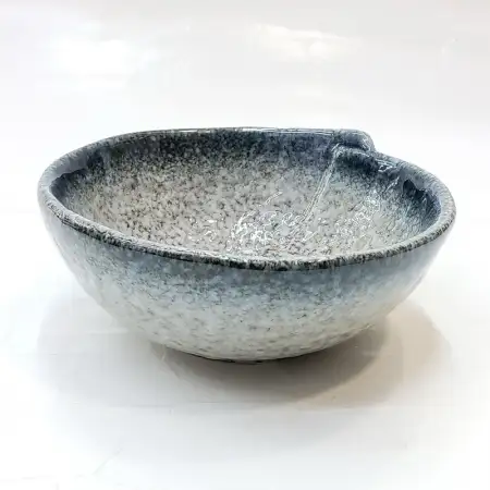 #BY-9574A; Ceramic bowl 4.25 inches..