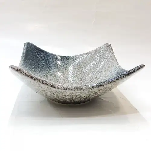 #BY-9604A; Ceramic angle plate 6.25 inches