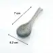 #BY-9659A; Ceramic spoon 7 inches