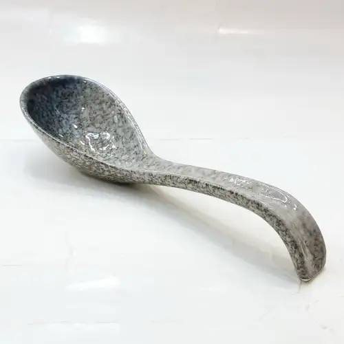 #BY-9659A; Ceramic spoon 7 inches