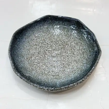 #BY-9666A: Ceramic plate 6 inches..