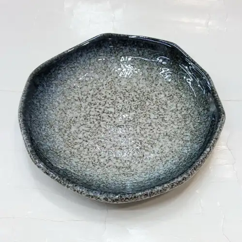 #BY-9666A: Ceramic plate 6 inches