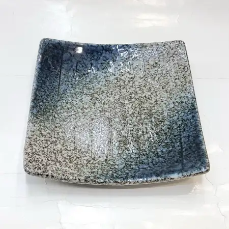 #BY-9703A; Ceramic plate Square 16cm..