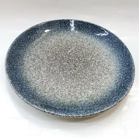 #BY-9796A; Ceramic round plate 9.25 inch..