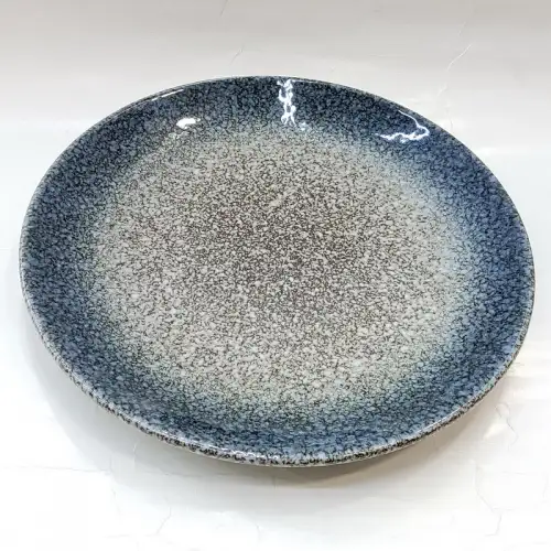 #BY-9796A; Ceramic round plate 9.25 inches