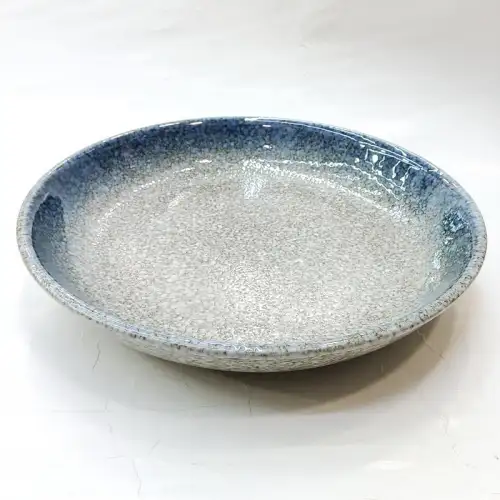 #BY-9833A; Ceramic deep plate 10 inches