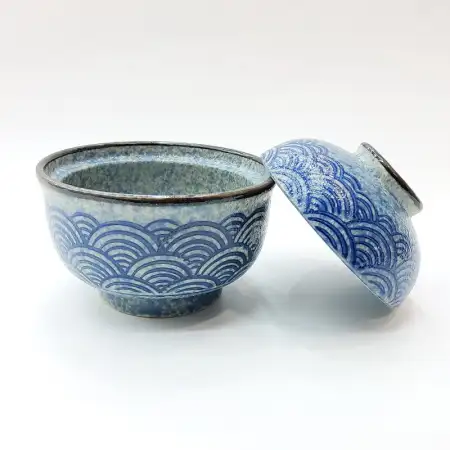 #CB-8576; Ceramic miso bowl with lid  4...