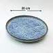 #CB-8590; Ceramic round plate 8 inches