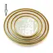 #CH-1102; Ceramic round plate 13 inches