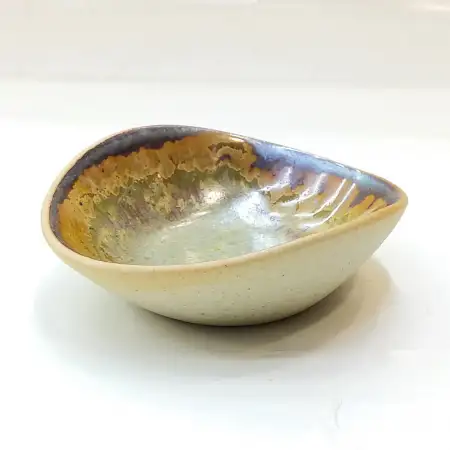 #CH-1140; Ceramic sauce dish 3.5 inches..