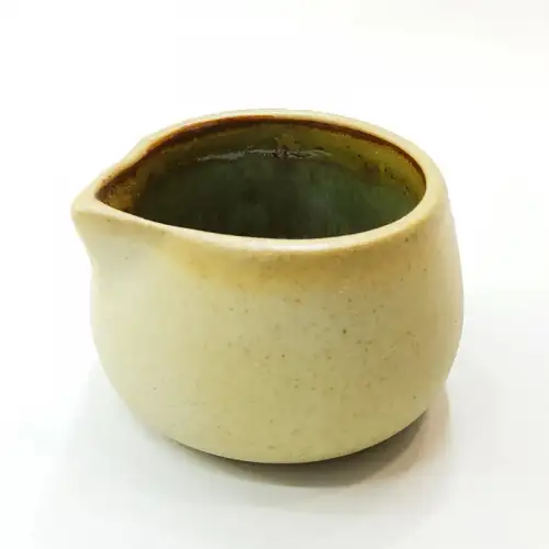 #CH-6497; Ceramic cream pot 5.5x4.5x3.5cm