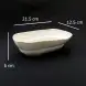 #CP5599; Ceramic oval bowl 8.25"  