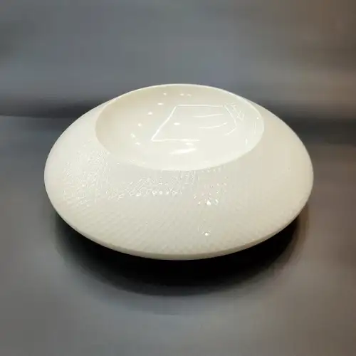 #CT5896; Ceramic pebble bowl 20cm