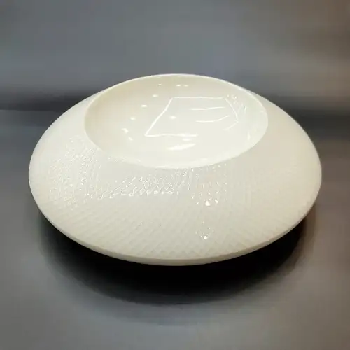 #CT5902; Ceramic pebble bowl 25cm