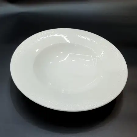 #CT7975; Ceramic pasta plate 25.5cm..