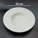 #CT8002; Ceramic pasta and soup plate 29cm