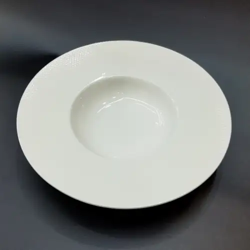 #CT8002; Ceramic pasta and soup plate 29cm