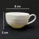 #CT8071; Ceramic coffee cup with saucer 140ml