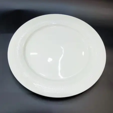 #CT8163; Ceramic plate round 30cm..