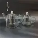 #CU6022; Glass tea pot 1200ml 