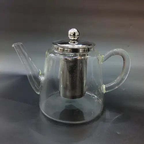 #CU6022; Glass tea pot 1200ml 