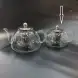 #CU6046; Glass tea pot 800ml 