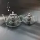 #CU6053; Glass tea pot 1200ml 