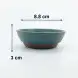 #CX0753; Ceramic sauce dish 3.5"  