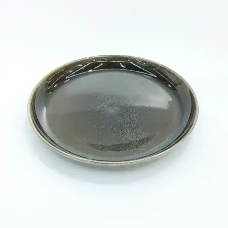 #CX2214; Ceramic plate round 8.25" ..