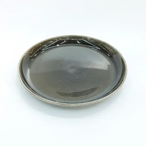 #CX2214; Ceramic plate round 8.25" 