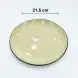 #CX2221; Ceramic plate round 8.5" 