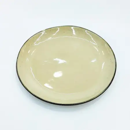 #CX2221; Ceramic plate round 8.5" ..