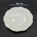 #HA9276; Ceramic plate round 12.25 inches