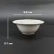 #HB9467; Ceramic bowl 4 inches