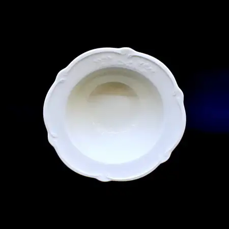 #HB9481; Ceramic saucer 3 inches..