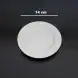 #HE9498; Ceramic plate round 5.5 inches
