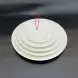 #HE9498; Ceramic plate round 5.5 inches