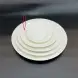 #HE9504; Ceramic plate round 8 inches