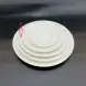 #HE9511; Ceramic plate round 9.5 inches