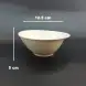 #HE9641; Ceramic bowl 5 inches