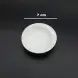 #HE9696; Ceramic saucer 2.75 inches