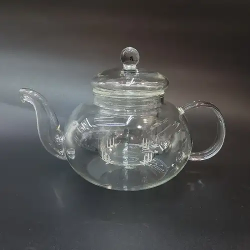 #HF56001; Glass tea pot 700ml #01