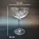 #HJX-8293; Cocktail glass 310ml  