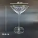 #HJY-3062; Cocktail glass 130ml
