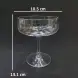 #HJY-3172; Cocktail glass 300ml